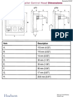 Raymarine E22167 p70R Autopilot Control Head Seatlk Ng NMEA 2000 SPX 5 SPX 10 SPX 30 i70 Dimensions