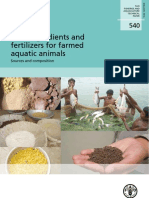 Feed Ingredients and Fertilizers For Farmed Aquatic Animals: Sources and Composition.