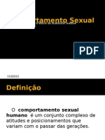 Comportamento Sexual na Adolescência - Prof Sideli