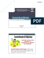 Aula 4 - Conceito Legal-Prevencionista e Causas de Acidentess