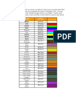 Colores HTML