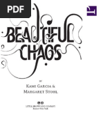 Book 3 Beautiful Chaos