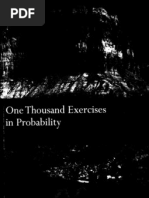 Grimmett: One Thousand Probability Nightmares