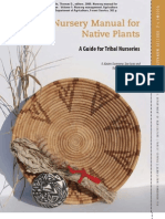 USDA USFS Nursery Manual For Native Plants - A Guide For Tribal Nurseries - Nursery Management Nursery Manual For Native Plants by United States Department of Agriculture - U.S. Forest Service PDF