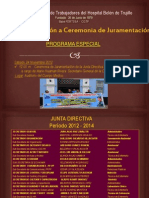 Invitacion A Juramentacion