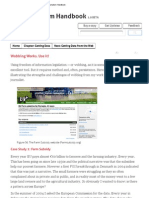 Wobbing Works - Chapter in Datajournalism Handbook