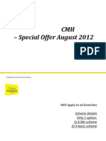 August 2012 CMH Offers