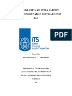 Tahapan Klasifikasi Citra Menggunakan Software Envi