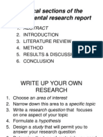 Introduction To Research Writing