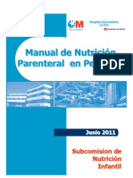 Manual de Nutricion Parenteral en Pediatria