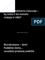 2012 11 23 Rinkimų Stebėsena Lietuvoje - Ką Mato Ir Ko Nemato Rinkėjai Ir VRK?