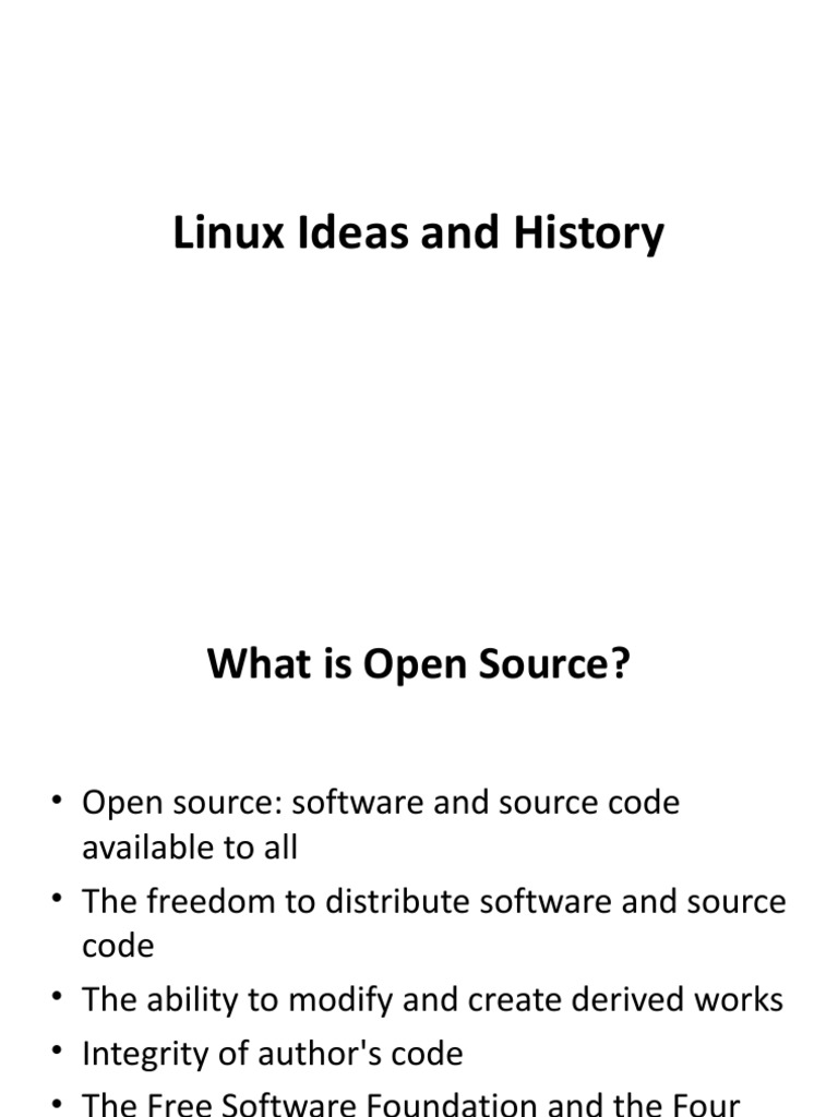 Linux for Open Source Enthusiasts | PDF | Art | Computers