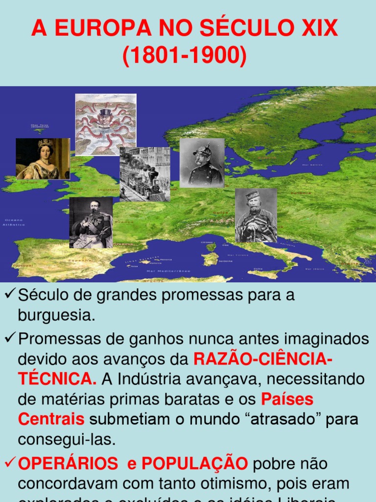 Transformações na Europa do Século XIX | PDF | Prússia | Teorias políticas