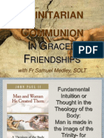 Theology of the Body in Cardiff - Trinitarian Communion in Graced Friendships