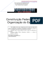 Direito constitucional_Da Organização do Estado