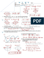 Trig Equations Identites QUIZ SOLUTIONS