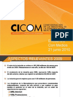 Visión CICOM del valor de la industria 2010