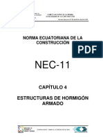 Nec2011 Cap.4 Estructuras de Hormigon Armado 021412