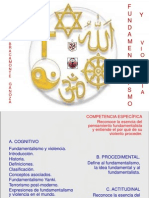 CLASE 9 - Fundamentalismo y Violencia.