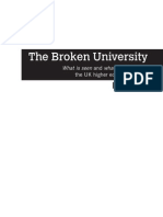 The Broken University, James Stanfield