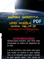 Leyes Miscelaneas Sistema Sacrificial