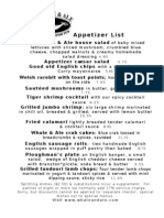Appetizer List: The Whale & Ale House Salad