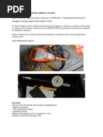 PULL OFF TEST - Adhesion Testing