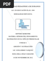 EL CONTEO EN LOS NIÑOS DE LOS PRIMEROS AÑOS