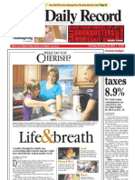 Front Page - York Daily Record/Sunday News - Thursday, Nov. 22, 2012