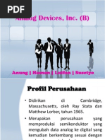 Download  Analog Devices Inc by Anung Triningrum SN114266625 doc pdf