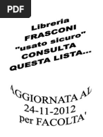 Download Elenco Libri Usati24112012 FacoltaPDF by Fabio Giuffra SN114269519 doc pdf
