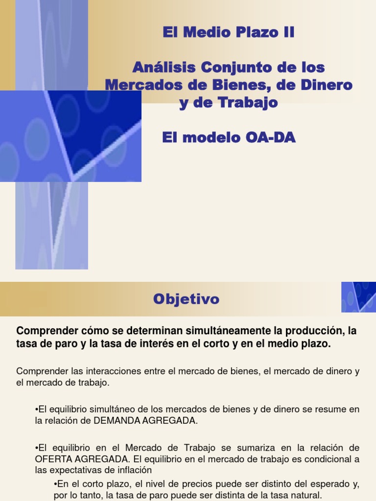 Oada Iexpo Macro Oferta Economia La Demanda Agregada