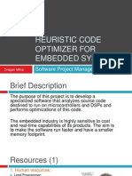 Heuristic Code Optimizer For Embedded Systems