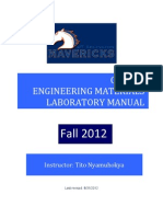 CE3161 Laboratory Manual-2012