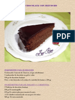 Tarta de Chocolate Con Bizcocho