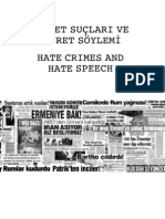 Hate Crimes and Hate Speech