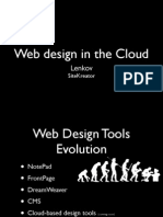 Web Design in The Cloud: Lenkov
