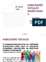 Habilidades Sociales Inadecuadas