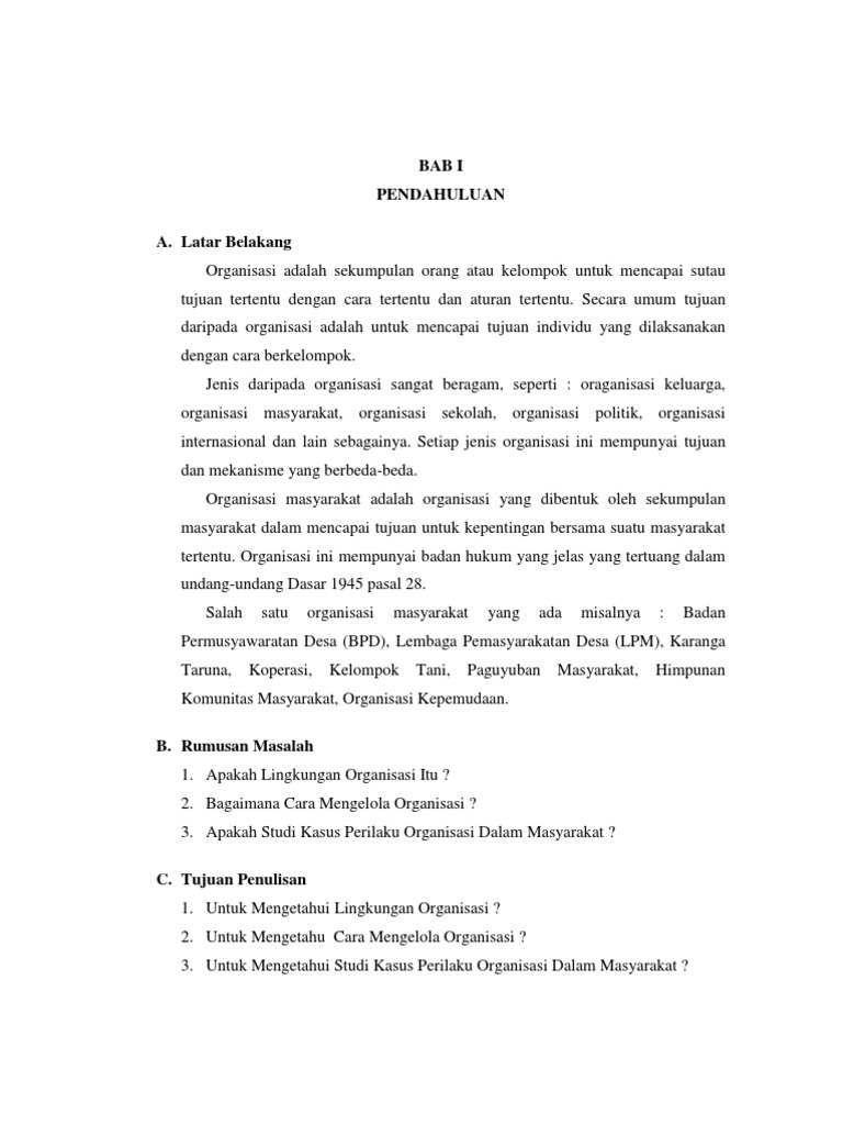 Makalah Lingkungan Organisasi Dan Mengelola Organisasi