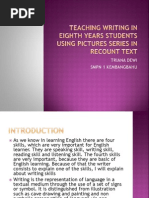 Download TEACHING WRITING USING PICTURES IN RECOUNT TEXT by Triana Dewi SN114339149 doc pdf
