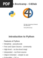 Python Bootcamp Slides