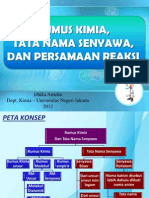 Rumus Kimia, Tata Nama Senyawa, Dan Pers RX