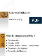 Consumer Behavior: Industrial Buying