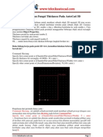 Pemahaman Fungsi Thickness Pada AutoCad 3D PDF