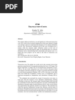 Ransaction Osts: Douglas W. Allen