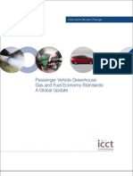 Cars & Climate Change - Passenger Vehicle Greenhouse Gas and Fuel Economy Standards - A Global Update