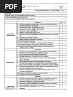 CEI Avaliação Infantil- grupo a arte de ser pedagogo