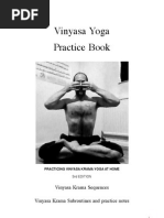 VINYASA KRAMA YOGA Practice Book - Anthony Grim Hall