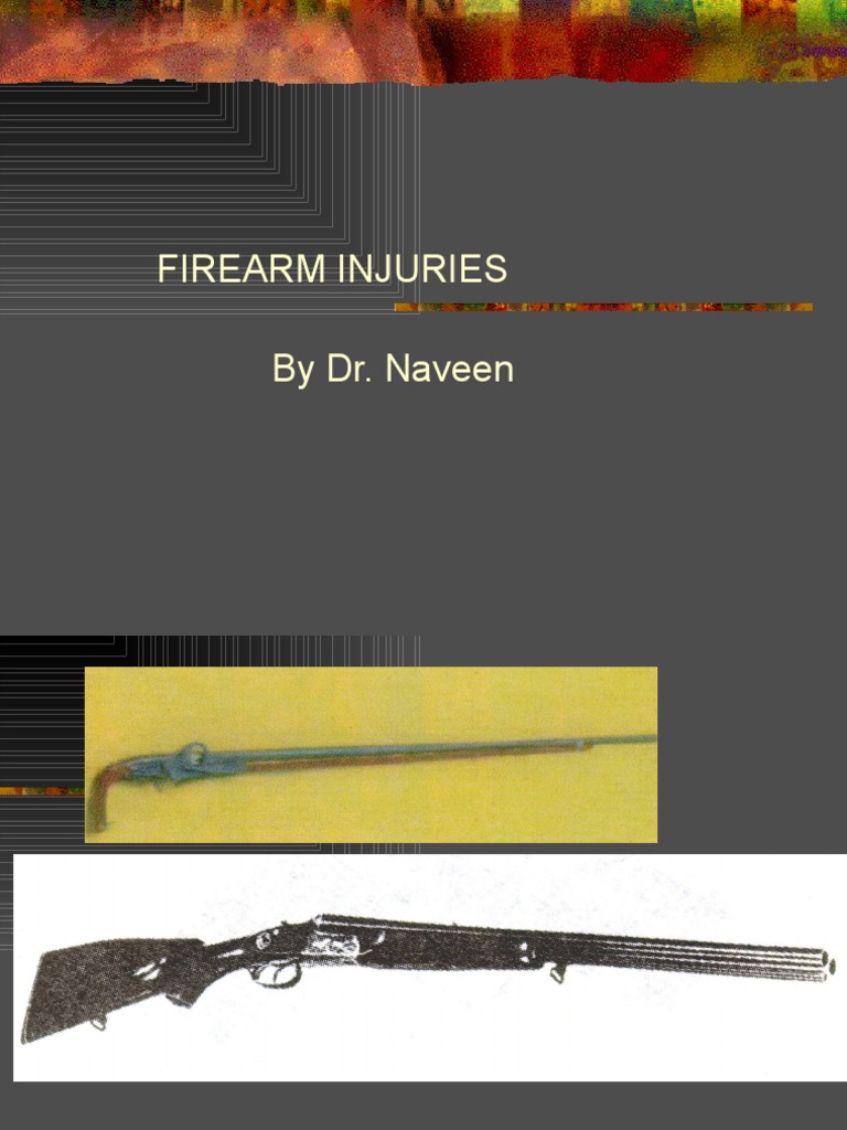 Forensic Analysis of Firearm Injuries | PDF | Firearms | Gun Barrel