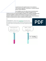 EXPERIMENTO 3: Efecto de La de Los Reactivos